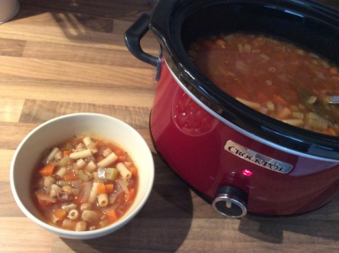 Minestrone Soup Eastham style